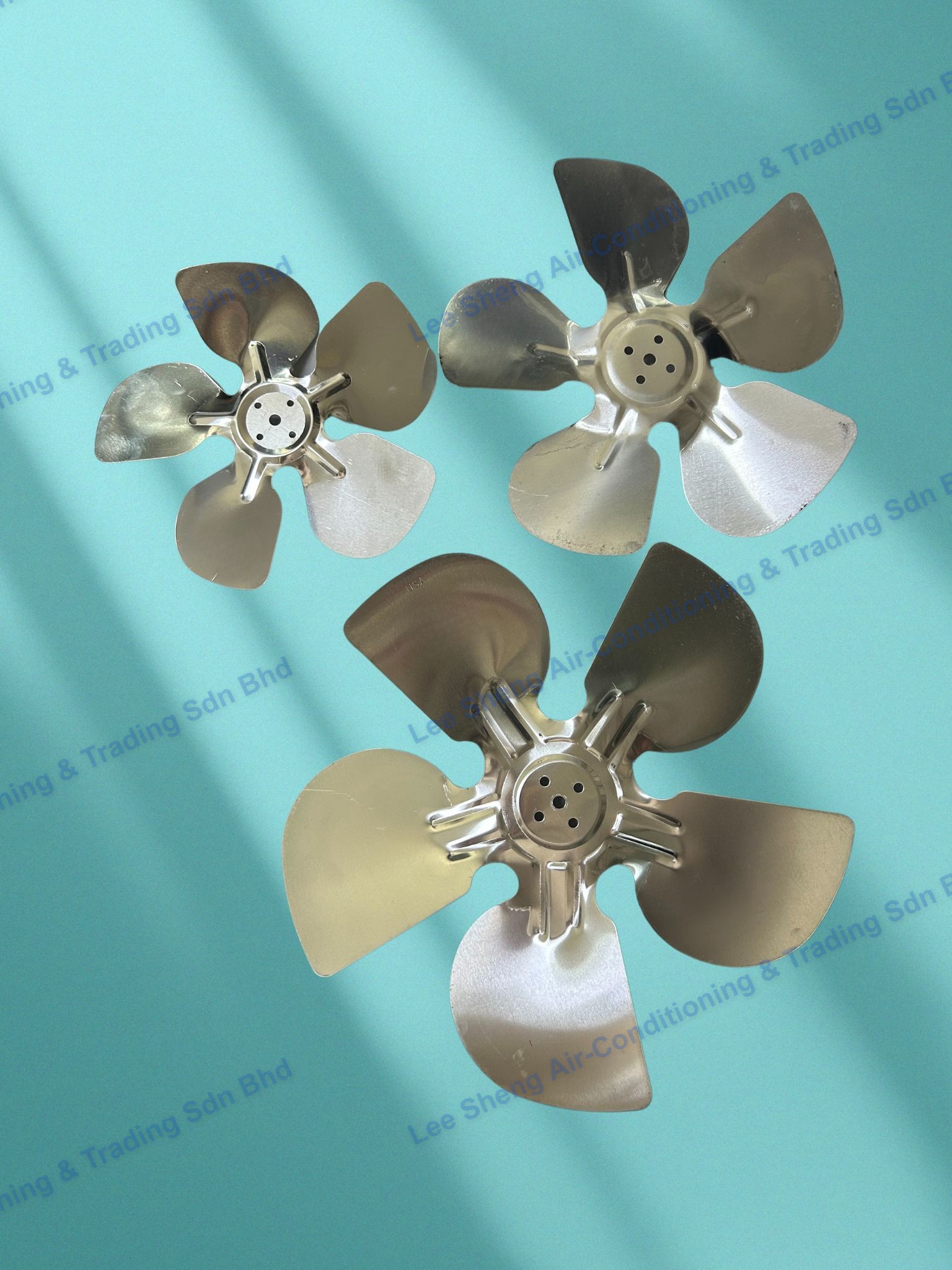Aluminium Fan Blade 8”/10”/12”